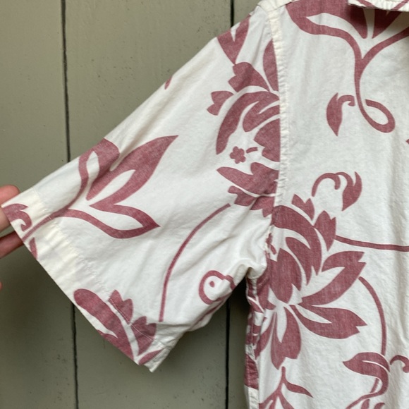 RARE ‼️ ALFRED SHAHEEN X REYN SPOONER Men’s L collared Hawaiian shirt - Picture 5 of 8